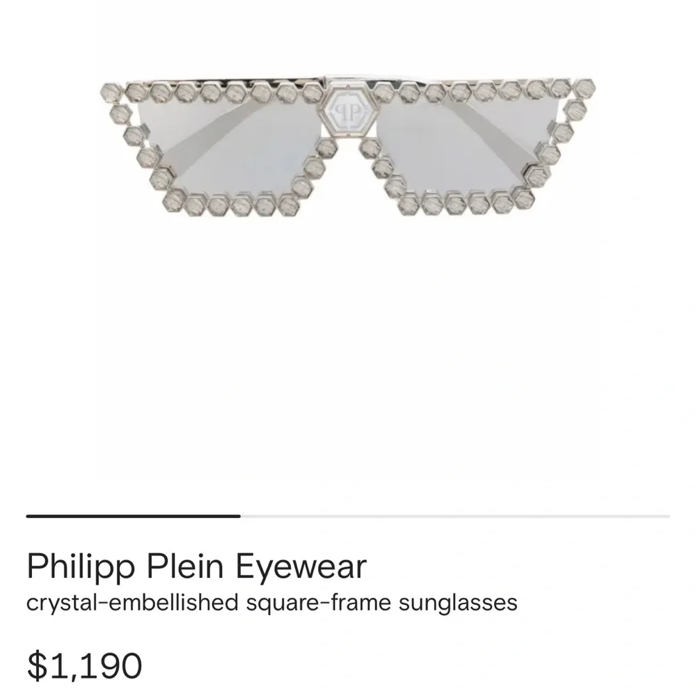 Philipp Plein Crystal embellished Sunglasses - Picture 8 of 8